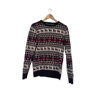 Reindeer Cotton sweater